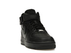 Nike Air Force 1 Mid Supreme Black, vista a 360 gradi 8 di 36