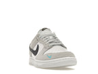Nike Dunk Low White Grey Navy Aqua Mini Swoosh