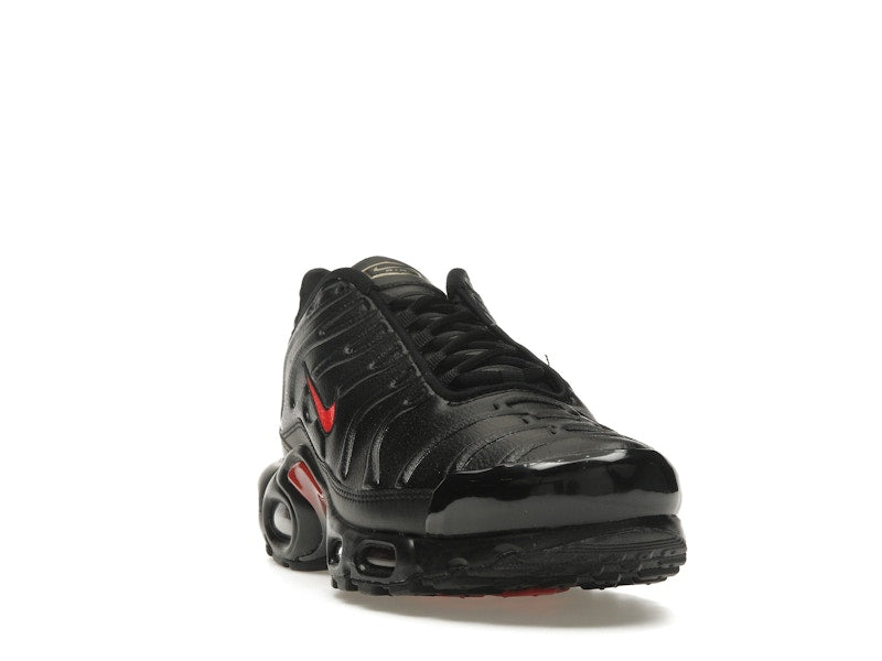 Nike Air Max Plus Premium Bred - Black/Black/Metallic Gold/University Red - FZ3038-001 - 08