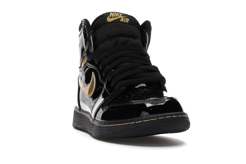 Air Jordan 1 Retro High Black Metallic Gold (2020) (GS)