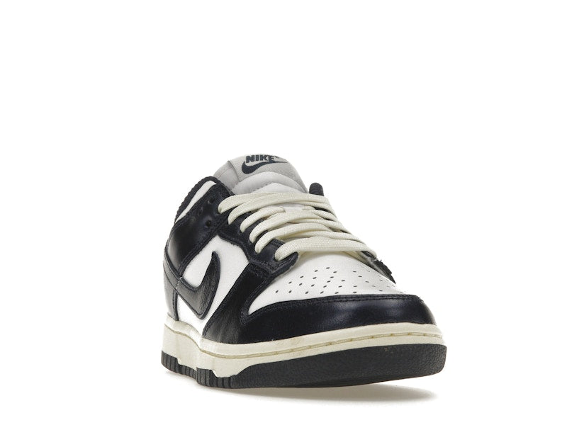 Nike Dunk Low Vintage Navy Womens - White/Midnight Navy-Coconut Milk - FN7197-100 - 08