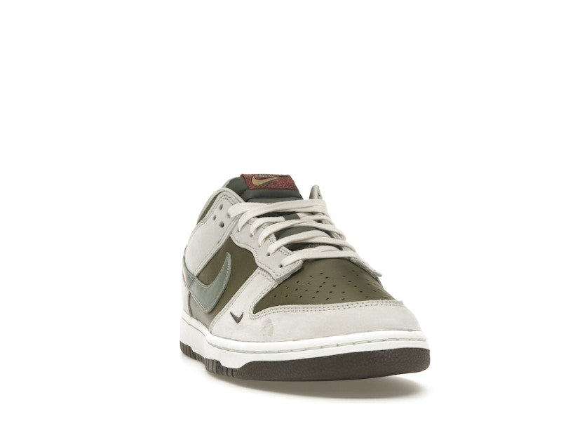 Nike Dunk Low Year Of The Snake 2025 - Medium Olive/Jade Horizon-Sail-Ironstone-University Red-Sail - HV5980-231 - 08