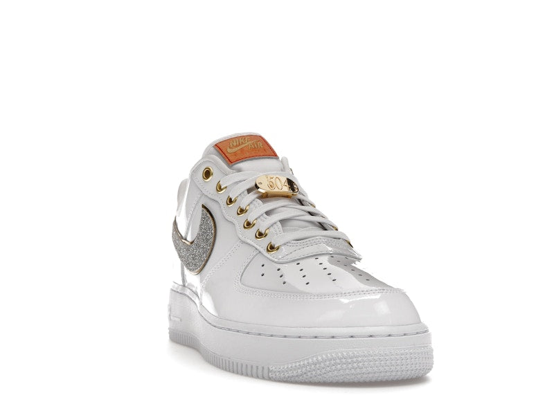 Nike Air Force 1 Low Nola - White/Multi-Color-Metallic Gold-University Red - DZ5425-100 - 08
