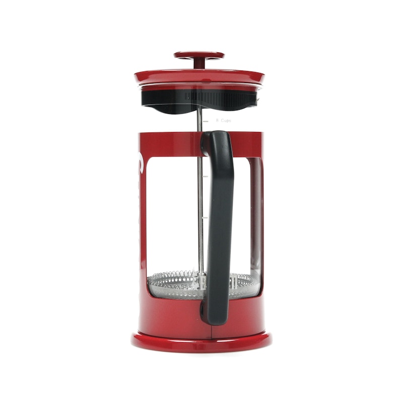 Supreme Bialetti 8 Cup French Press Red, vista a 360 gradi 9 di 36