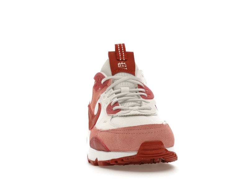 Nike Air Max 90 Futura Red Stardust Womens - Red Stardust/Summit White/Campfire Orange/Rugged Orange - FQ8881-618 - 09