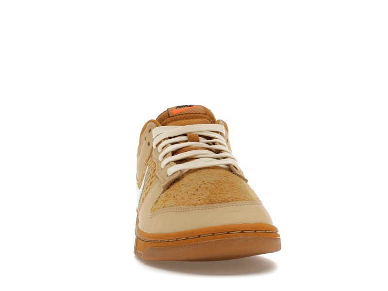 Nike Dunk Low Waffle - Wheat/Coconut Milk/Sesame/Black/Total Orange - FZ4041-744 - 09