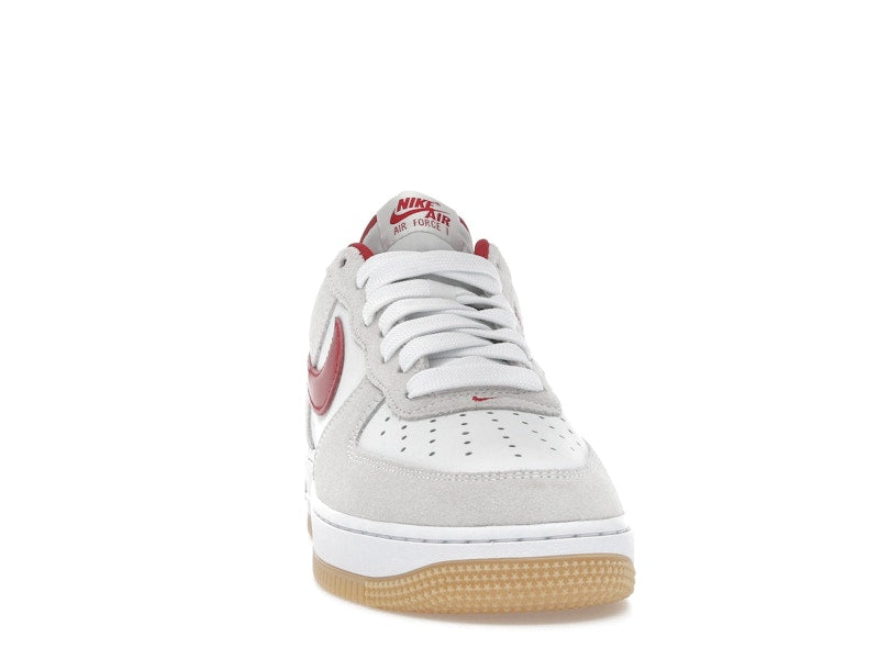 Nike Air Force 1 Low '07 LV8 Summit White Varsity Red Gum