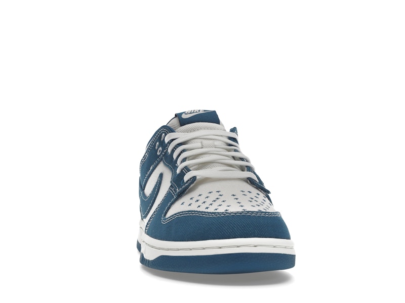 Nike Dunk Low Industrial Blue Sashiko - Summit White/Industrial Blue - DV0834-101 - 09