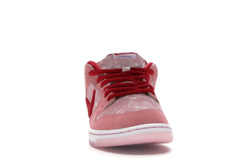 Nike Sb Dunk Low Strangelove Skateboards - Pink/Red-White - CT2552-800 - 09