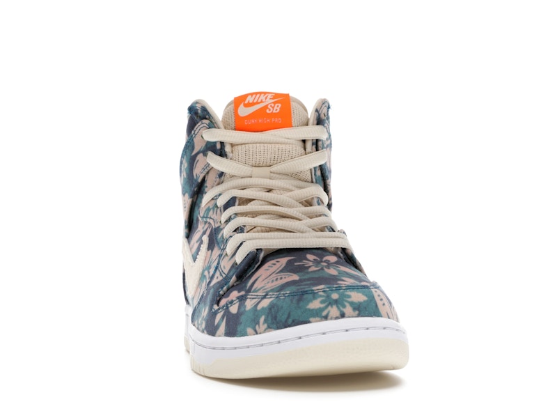 Nike SB Dunk High Hawaii - Sail/Blue-Green Aqua - CZ2232-300 - 09