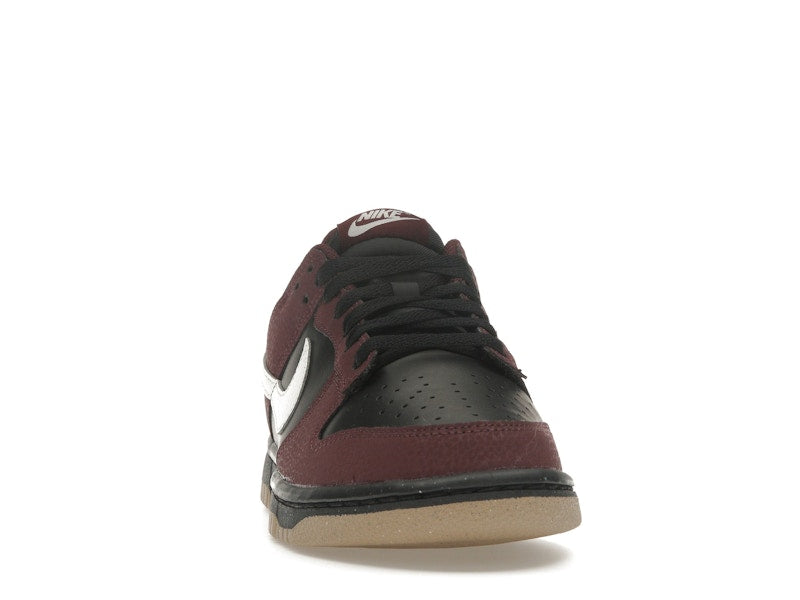 Nike Dunk Low Next Nature Burgundy Crush Black Womens - Burgundy Crush/Black/Khaki/Phantom - HM9658-600 - 09