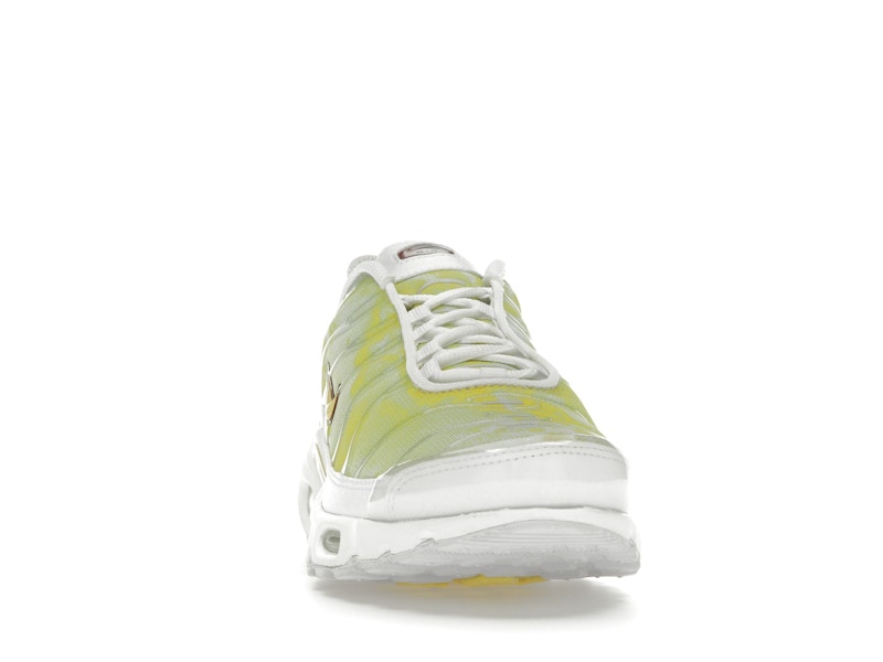 Nike Air Max Plus Lemon Wash Womens - White/Football Grey/Dark Team Red/Light Laser Orange - FZ4348-100 - 09