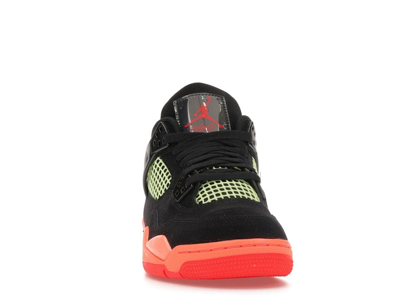 Air Jordan 4 Retro Black Infrared Barely Volt (GS) - Black/Infrared 23/Bright Mango/Barely Volt/White - II1271-001 - 09