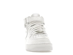 Nike Air Force 1 Mid Triple White (W) - White/White-White - DD9625-100/366731-100 - 09