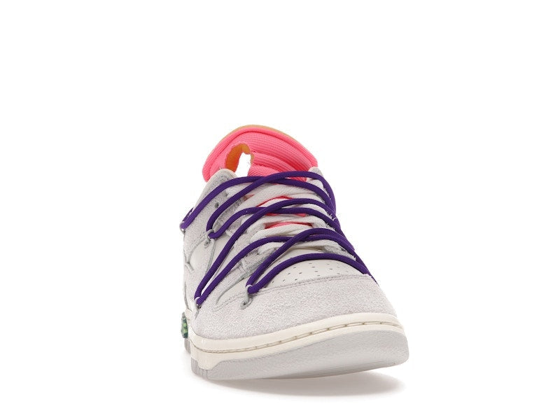 Nike Dunk Low Off White Lot 15, vista a 360 gradi 9 di 36