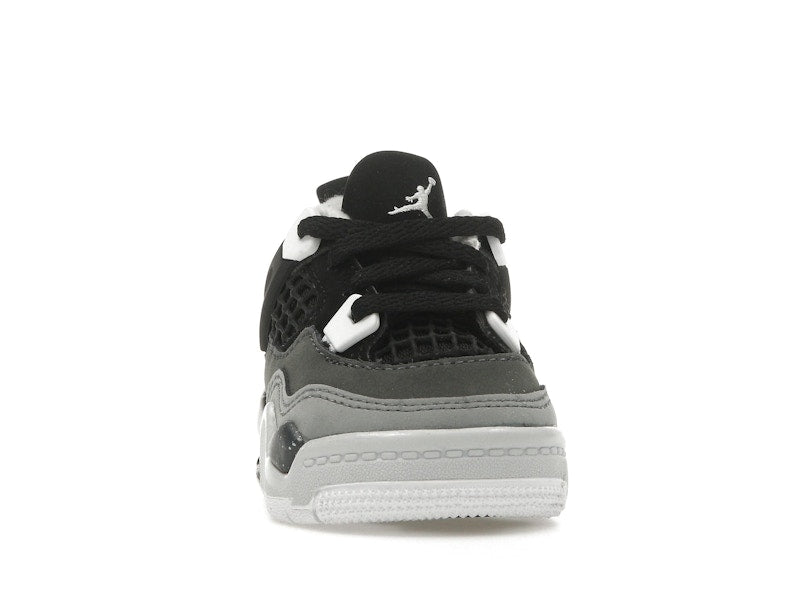 Air Jordan 4 Retro Fear 2024 (TD) - Black/White/Anthracite/Black/Pure Platinum - FV4538-002 - 09