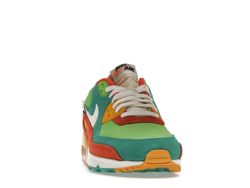 Nike Air Max 90 SE Running Club - Roma Green/Sail/Orange/Mean Green - DC9336-300 - 09