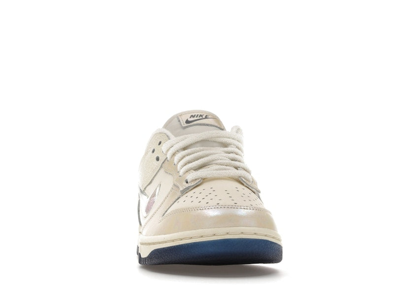 Nike Dunk Low Metallic Jewel Swoosh Sail Womens - Sail/Sail-Black - IM6571-027 - 09