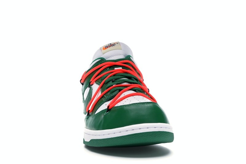 Nike Dunk Low Off White Pine Green - White/Pine Green-Pine Green - CT0856-100 - 09