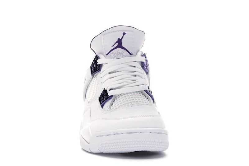 Air Jordan 4 Retro White Court Purple