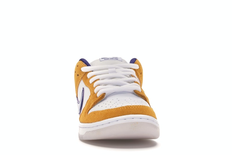 Nike SB Dunk Low Laser Orange - White/Regency Purple-Laser Orange - BQ6817-800 - 09