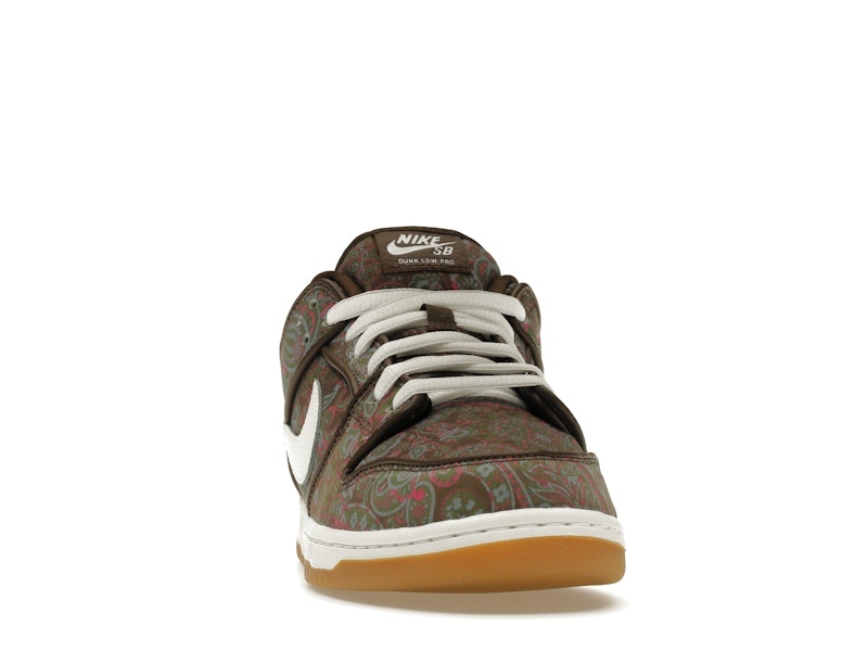 Nike Sb Dunk Low Pro Paisley Brown - Brown/Muli-Color-White-Gum - DH7534-200 - 09