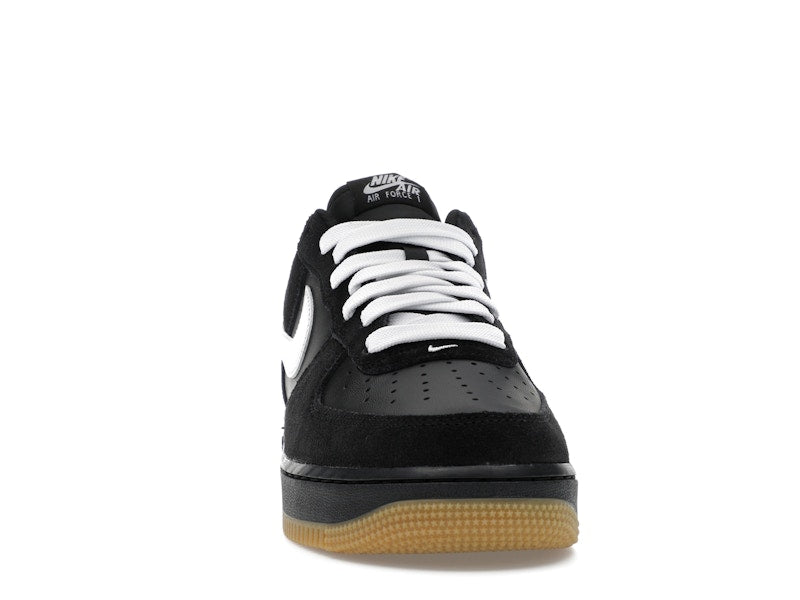 Nike Air Force 1 Low '07 LV8 Black Gum Light Brown White, vista a 360 gradi 9 di 36