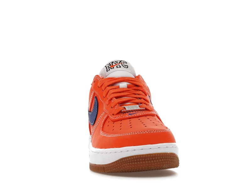 Nike Air Force 1 Low Retro Premium Nyc Knicks - Safety Orange/Rush Blue/White - IV2705-819 - 09