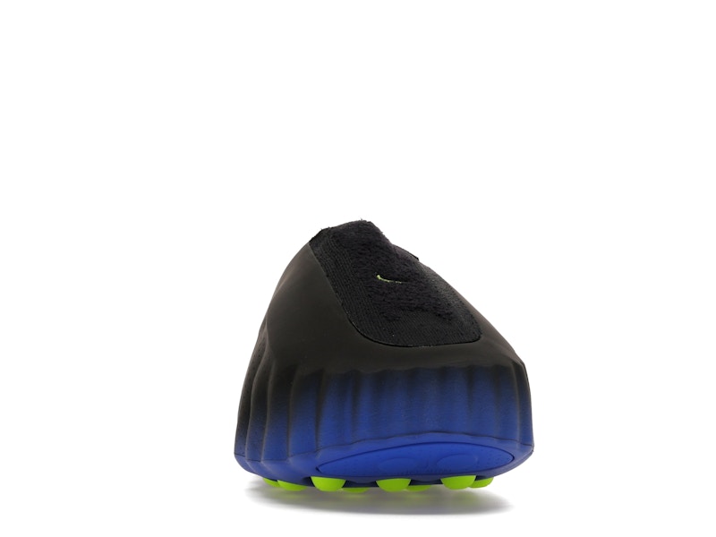 Nike Mind 001 Flyknit Slide Hyper Royal Black, vista a 360 gradi 9 di 36