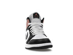 Air Jordan 1 Mid White Rust Pink Black