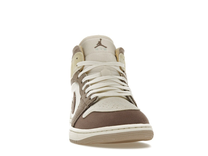 Air Air Jordan 1 Mid Se Craft Taupe Haze - Sail/Taupe Haze/Fossil Stone/Celestial Gold/Muslin - DM9652-102 - 09