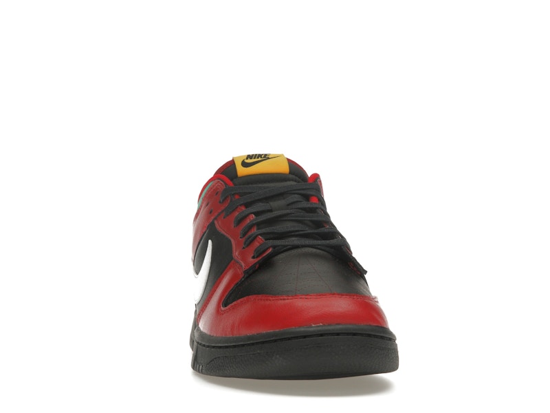 Nike Dunk Low Biker Tattoos - Black/White/Gym Red/University Gold/Atomic Teal - FZ3057-001 - 09