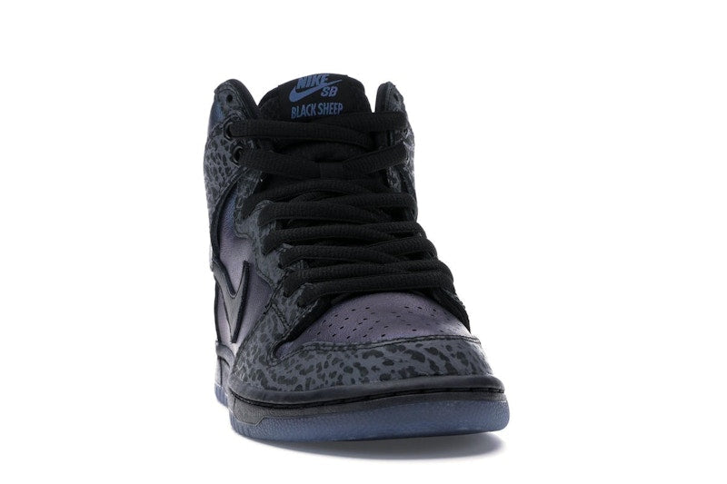 Nike Sb Dunk High Black Sheep Hornet - Black/Black-Black - BQ6827-001 - 09