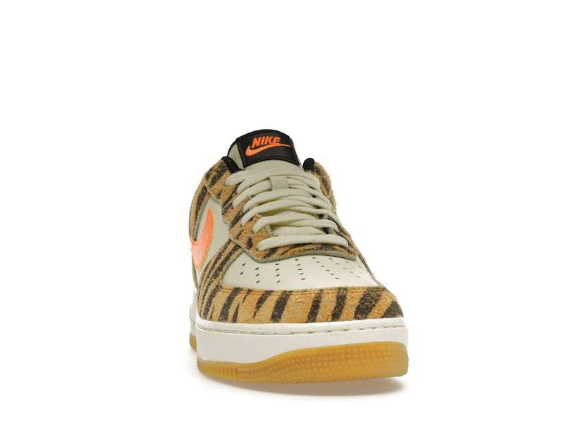 Nike Air Force 1 Low Daktari - Coconut Milk/Atomic Orange-Fuel Orange - DJ6192-100 - 09