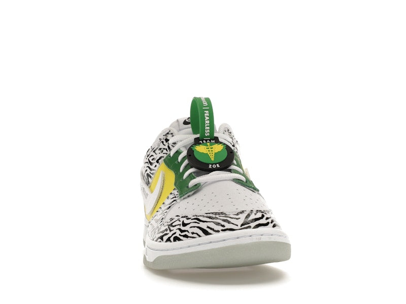 Nike Dunk Low Doernbecher Zoe - White/Black-Green-Yellow - DR7305-100 - 09
