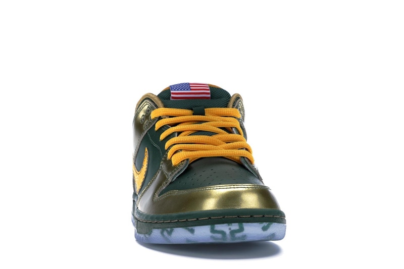 Nike Sb Dunk Low Doernbecher 2018 - Fir/University Gold-Metallic Gold - BV8740-377 - 09