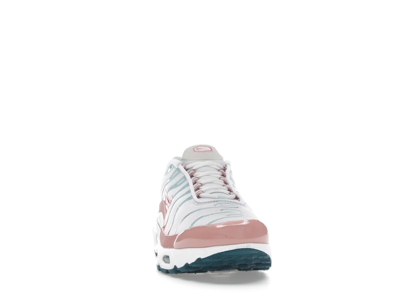 Nike Air Max Plus White Red Stardust Jade Ice Siren Red (GS), vista a 360 gradi 9 di 36