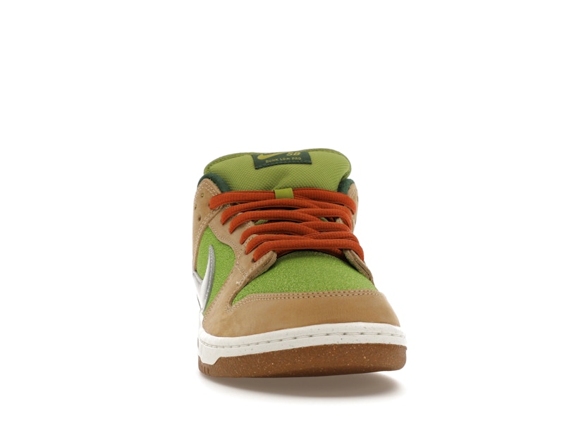 Nike SB Dunk Low Escargot - Sesame/Metallic Silver/Pear/Fir/Sail/Light British Tan - FQ7585-200 - 09