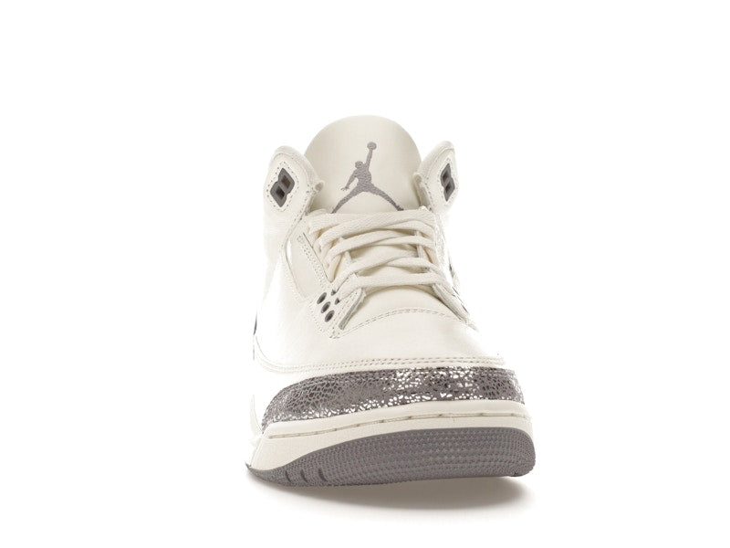 Air Jordan 3 Retro Sail Cement Grey, vista a 360 gradi 9 di 36