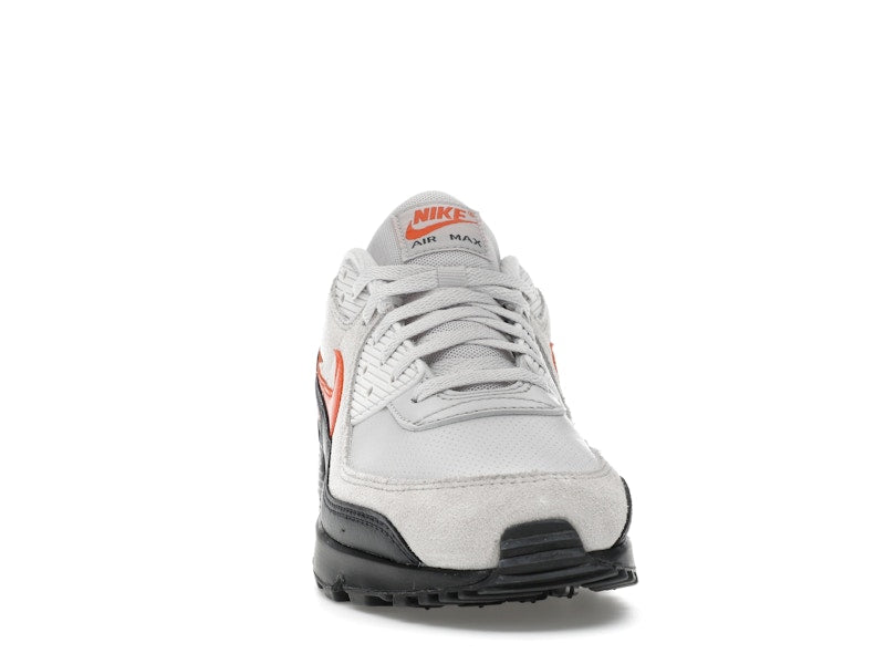 Nike Air Max 90 Vast Grey Safety Orange - Vast Grey/Anthracite/White/Safety Orange - IF0670-003 - 09