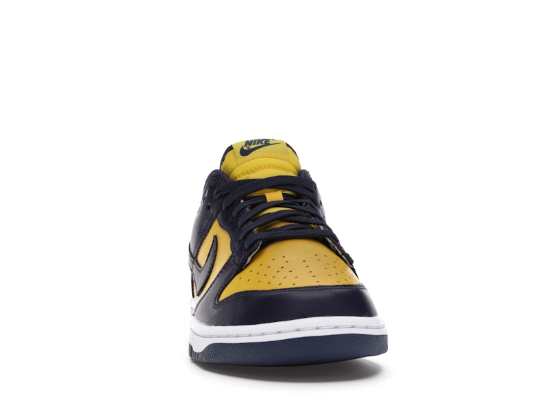 Nike Dunk Low Michigan - Varsity Maize/Midnight Navy-White - DD1391-700 - 09