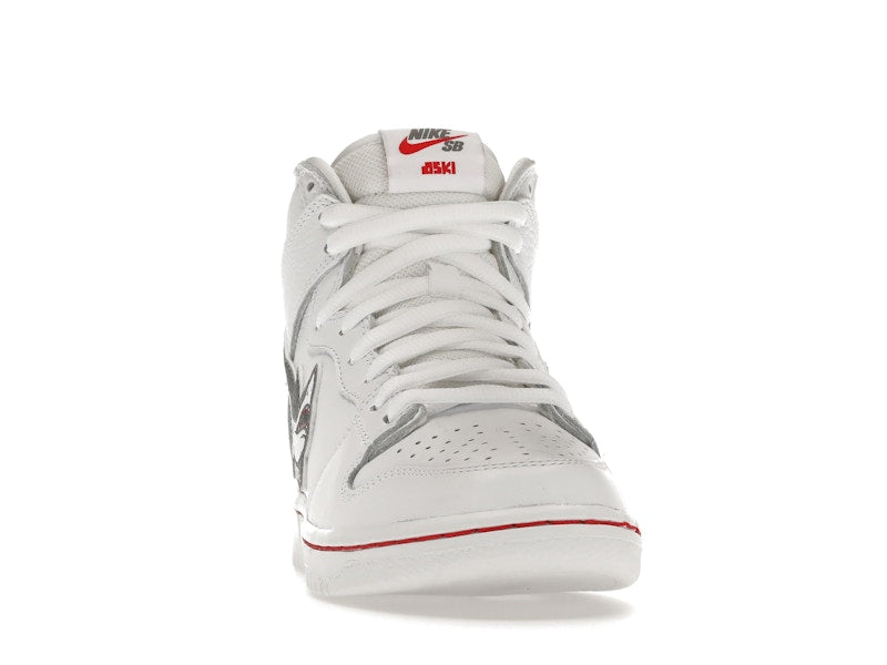 Nike SB Dunk High Oski Great White - White/Cool Grey-White-White - DC8908-105 - 09