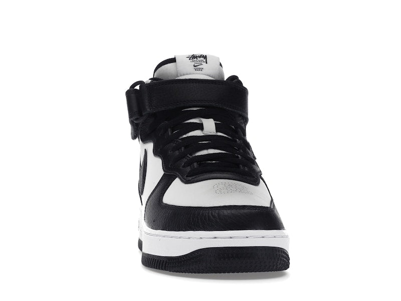 Nike Air Force 1 Mid Stussy Light Bone Black
