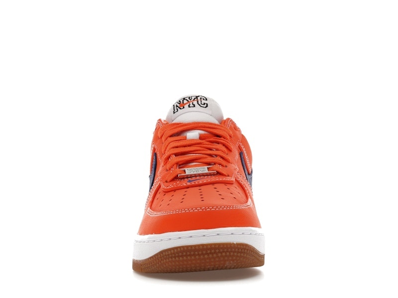Nike Air Force 1 Low Retro Premium Nyc Knicks - Safety Orange/Rush Blue/White - IV2705-819 - 10