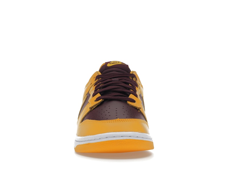 Nike Dunk Low Arizona State - Yellow/Bordeaux - DD1391-702 - 10