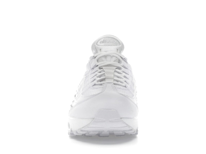 Nike Air Max 95 OG Big Bubble Triple White, vista a 360 gradi 10 di 36