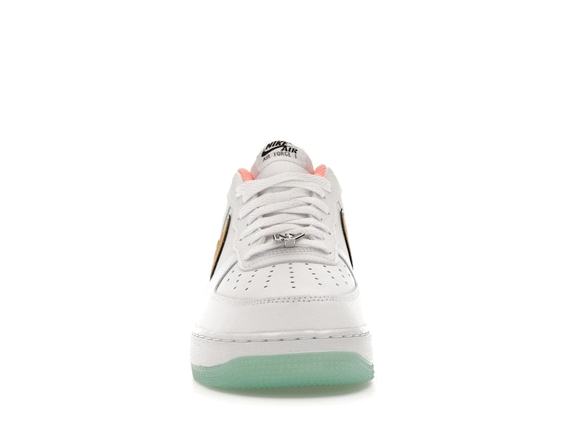 Nike Air Force 1 Low NY vs. NY White Crimson Pulse, vista a 360 gradi 10 di 36