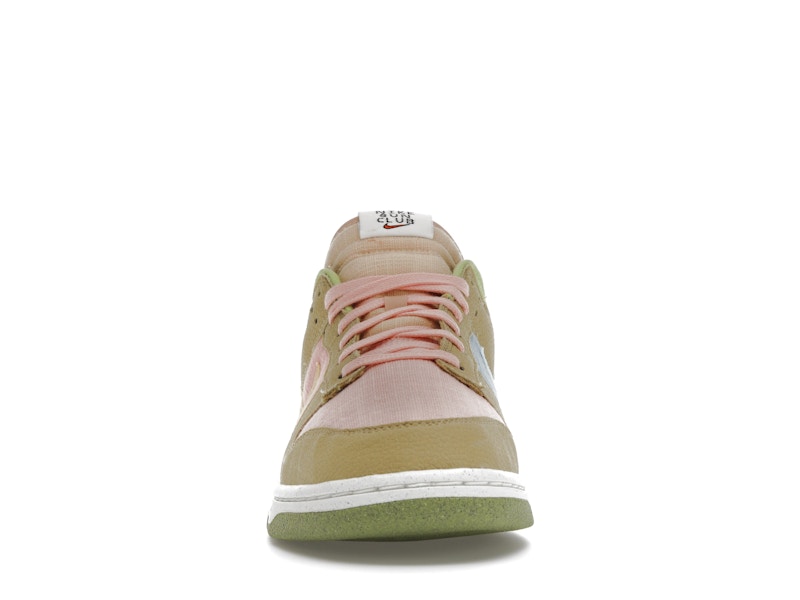 Nike Dunk Low Sun Club - Arctic Orange/Sanded Gold-Vivid Green - DM0583-800 - 10