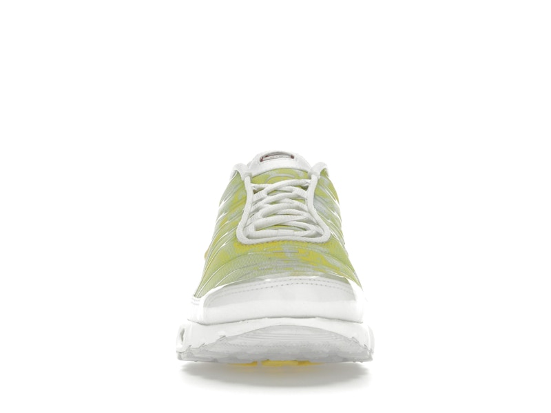 Nike Air Max Plus Lemon Wash Womens - White/Football Grey/Dark Team Red/Light Laser Orange - FZ4348-100 - 10