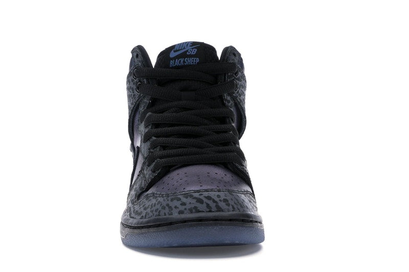 Nike Sb Dunk High Black Sheep Hornet - Black/Black-Black - BQ6827-001 - 10